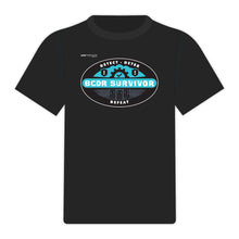 Load image into Gallery viewer, BCDR Survivor Compressed T-Shirts - Black
