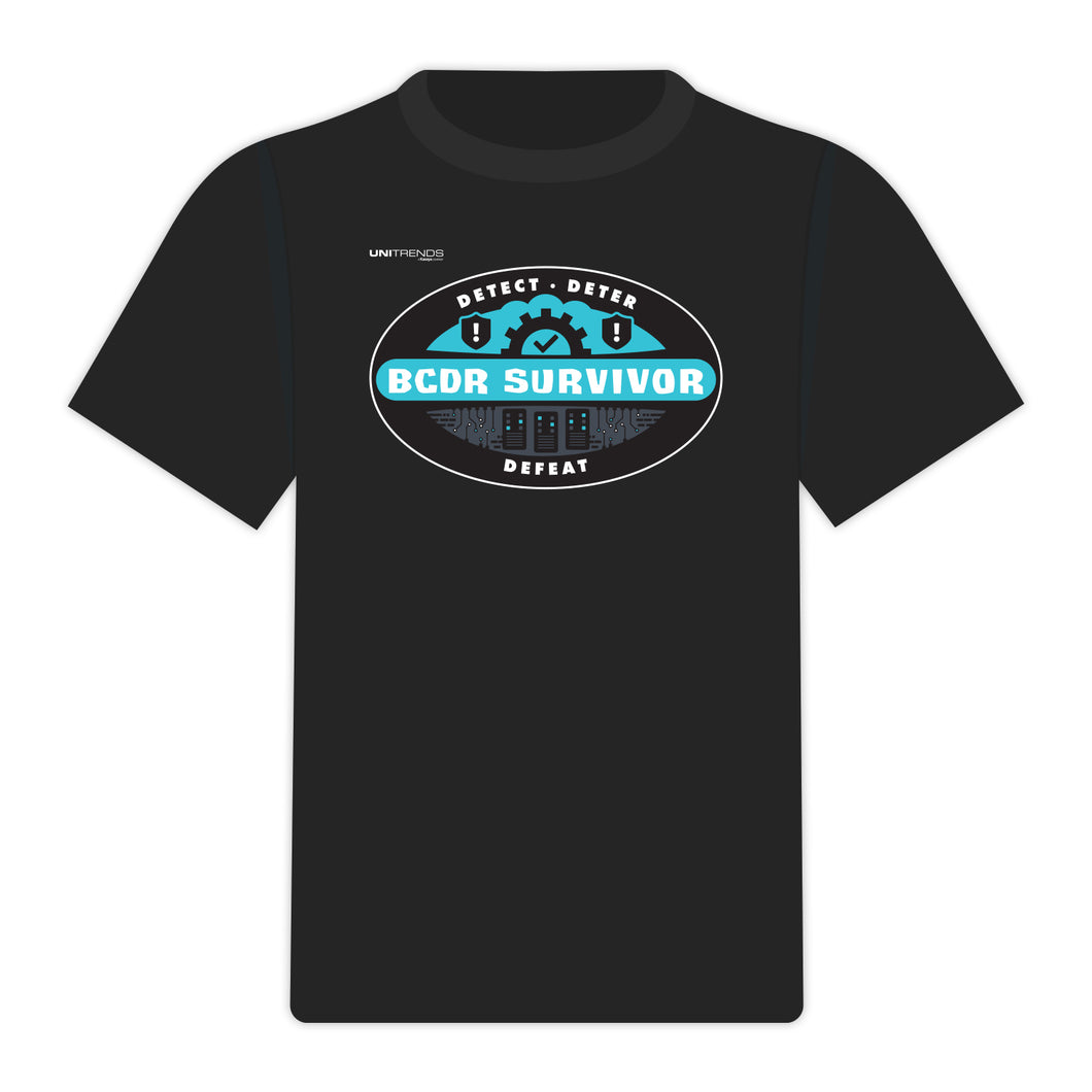 BCDR Survivor Compressed T-Shirts - Black