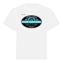 Load image into Gallery viewer, BCDR Survivor Compressed T-Shirts - White
