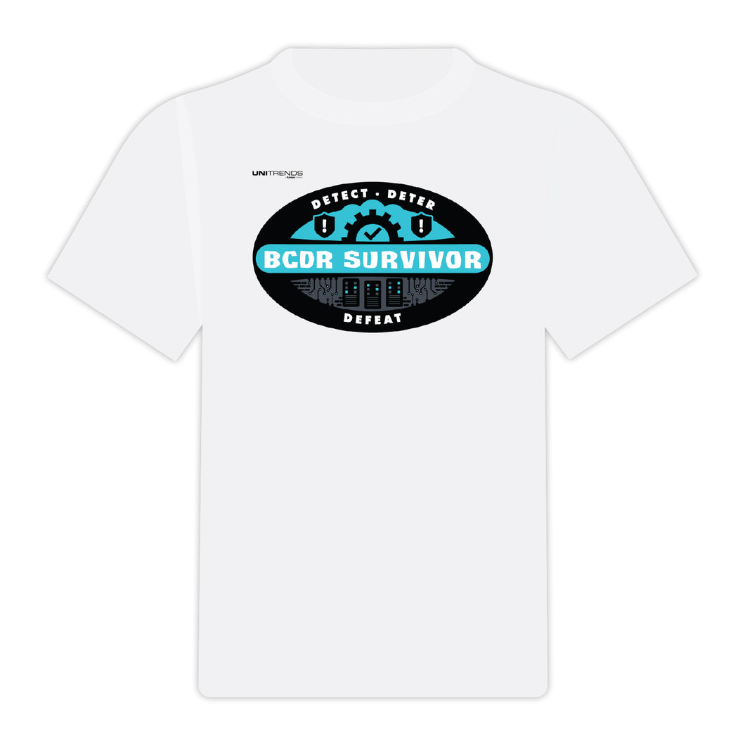 BCDR Survivor Compressed T-Shirts - White